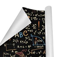 Gift Wrapping Paper Roll Funny Mathematical Formulas for Birthday,Holiday,Wedding,Baby Shower Gift Wrap - 3Rolls - 58inch x 23inch Per Roll