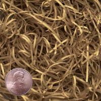 4oz Bag Natural Brown VERYFINE Fine Cut Gift Basket Shred Paper Grass Filler Bedding nfLG -424
