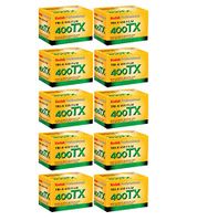 Kodak Tri-X 400TX Black & White Film ISO 400, 35mm, 24 Exposures - 10 Pack