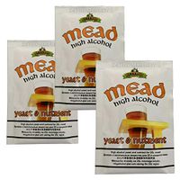 3x Bulldog Mead Yeast & Nutrient High Alcohol 28g for 20-25L