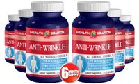 Aloe Vera Gel Extract - Anti-Wrinkle Anti-Aging Complex - Antioxidant Skin Care (6 Bottles 360 Capsules)