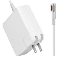 45W Power Adapter with L-Tip Compatible for MacBook Air 11 and 13 inch,White