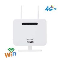 4G CPE Router 300Mbps Unlocked 4G LTE AP Wireless Router with 2 Antenna and 4 LAN Port WiFi Router Hotspot with SIM Card Slot for USA/CA/Mexico with B2/B4/B5 Network Band(B2/B4/B5 US Version)