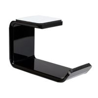 heaven2017 Fashion Earphone Headphone Headset Hanger Holder Hook Sticker Stand Wall Bracket (Black)
