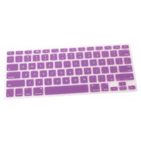 Zicac Anti Dust Waterproof Silicone Keyboard Cover Skin Protector for MacBook Compatible with MacBook Whtie 13 unibody and MacBook Pro Aluminum unibody 13" 15" 17" and Wireless Keyboard (Purple)