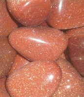 Goldstone Red Brown Tumblestones Copper Flecks