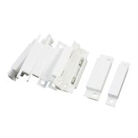 uxcell Screws Mounted Magnetic Home Office Door Window Contact Reed Switch 5 Sets White