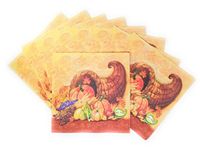 Cornucopia Dinner Napkins