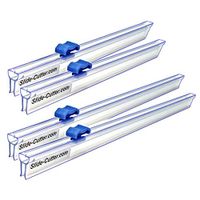 4 Slide Cutter Replacements For Your Commercial Kitchen 18 & 24” Plastic Food Wrap Boxes - 20 & 26” Long Rails - Direct To You From Our USA Warehouse - Mymicco 22026