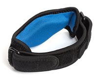 BracePal Tennis Elbow Strap Brace for Fast Tendonitis Pain Relief & Injury Prevention (1 Count - Blue)