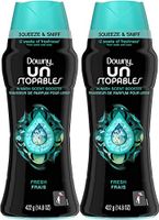 Downy Unstopables in-Wash Scent Booster Beads, Fresh, 14.8 Ounce (Pack of 2)