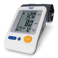 Physio Logic Essentia Automatic Blood Pressure Monitor with Universal Arm Cuff, White