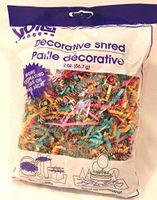 Crinkled Shredded Easter Basket Filler Paper, 2 Ounce Tri-Color Gift Shred Paper (Blue, Green, Yellow) Easter Basket Fill