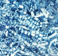 Aahs!! Engraving Paper Shred Crinkle & Filler for Gift Wraps (Light Blue, 8 oz)