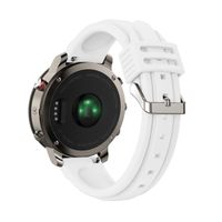 RTYou For Garmin Fenix Chronos Bands, Fashion Silicone Replacement Strap Accessory Wirstband For Garmin Fenix Chronos (White)