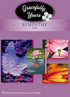 Gracefully Yours Box Set Sympathy Greeting Card, 6 5/8" x 4 3/4" (159.0)