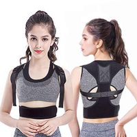 Sixport Posture Corrector for Men and Women, Kyphosis Humpback Upper Back Brace, Clavicle Support Correct Belt and Pain Relief for Neck, Back & Shoulder