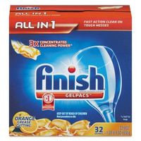 Reckitt Benckiser 81053 Dish Detergent Gelpacs, Orange Scent, Box of 32 Gelpacs