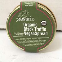 Darosario Black Truffle Veganspread, Black, 0.56 Ounce