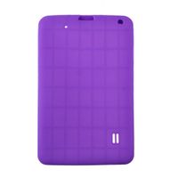NSSTAR Soft Silicone Slim 9 Inch Android Tablet Protective Back Case Cover for ProntoTec,Goldengulf,Dragon Touch,Kocaso,Astro Queo,Andteck,Weize,iRulu,AXESS,Artchros,Tagital,NeuTab,Ocaler (Purple)