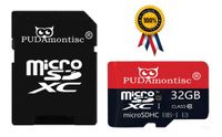 2-Pack 32GB Micro SDHC SD TF Memory Card Plus SD Adapter (32GB 100MB/S V30 A1 U3 Class 10 UHS-1 Extreme Speed Pro TF Flash Memory Storage
