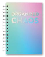 Orange Circle Studio 2020 Medium Spiral Planner, Organized Chaos
