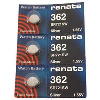 #362 Renata Watch Batteries 3Pcs