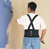 Complete Medical Back Belt Unisex Black Obusforme, Medium/Large, 0.8 Pound