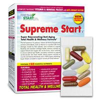 Supreme Start - Complete Daily Vitamin Packet | Multivitamin Supplement with Antioxidants | Anti-Aging + Rejuvenating + Total Health | 30-Day Supply