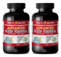 5-htp All Natural - Advanced Sleep Formula 952MG - Wellness Formula - 2 Bottles (120 Capsules)