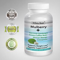 .-=Strong=-. White Mulberry Plus + Garcinia, African Mango, Cinnamon, Green Tea Extract
