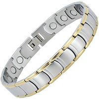 Mens Magnetic Bracelet for Pain Relief Arthritis Bracelet for Men Magnetic Therapy Wristband Small Medium Extra Large Magnetic Bracelet-TT18 (8.6 in/22 cm)