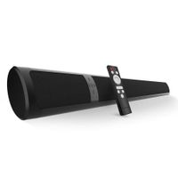Soundbar, Meidong Wired and Wireless Home Theater Bluetooth TV Speaker with 2.0 Channel Stereo Surround Sound for TV/PC/Smartphone/Wall-mountable