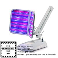 ROCSTDM LED Skin Rejuvenation Photon Therapy Mask PDT Light Therapy Machine for Wrinkle Remover Face and Neck Infrared PET Lamp Physical Therapy Machine