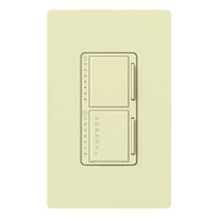 Lutron MA-L3T251-AL Maestro 300 Watt Single Pole Dimmer And Timer Switch, Almond