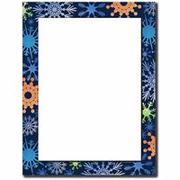 Funky Flakes Letterhead Laser & Inkjet Printer Paper, 100pk