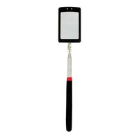 Houseables Inspection Mirror, LED Light Telescoping Mirrors, 34" Extension, 360° Rotation, Extendable, Telescopic Handle, Retractable Lighted Tool On A Stick, for Mechanic, Home Inspector, Automotive