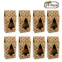 Merry Christmas Gift Bags (brown1)
