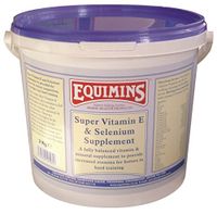 Equimins Super Vitamin E Supplement, Horse Nutrition, Vitamins and Minerals,3.0kg
