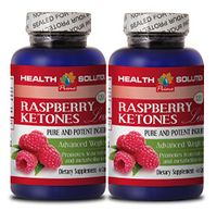 Fat Burner Pills for Belly Fat - Raspberry Ketones Lean (Advanced Formula) 1200mg - African Mango and Raspberry - 2 Bottles 120 Capsules