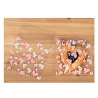 300 Pcs Christmas Cookie Making Supplies Wedding Biscuits Gift Bag Candy Bag -A16