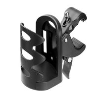 Friendgo Universal Cup Holder Stroller Cup Holder Large Cup Holder 360 Degrees Rotation Cup Drink Holder for Wheelchair Walker Bike Stroller