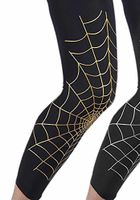 KXP Compression Fit Suppor Printed Long Neoprene Ultra Flex Knee Braces Soccer,Basketball,Running,Tennis,Volleyball yellow XL