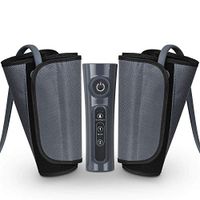 Massage Boots Machine, Foot Massager Leg Wraps, Leg Air Massager For Circulation Sequential Compression Wraps, Foot And Calf Massage With Handheld Controller, Thigh And Calf Massager With Knee Heating