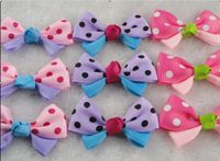 20pcs Double a Tie Turquoise Splicing Flower Appliques Wedding