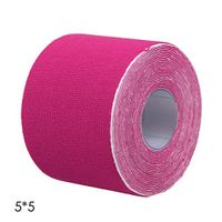 Yuniroom Sports Kinesiology Tape Waterproof Physio Muscle Strain Injury Support Strips KT Tape Sports 5/2.5cm5m (Color : Pink, Size : 2.5cm5m)