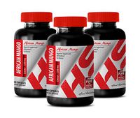 Metabolism Booster All Natural - African Mango 1200MG - African Mango Diet Pills - 3 Bottles (180 Capsules)