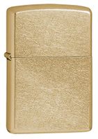 Zippo Personalized Message Engraved Customized Unique Colors Indoor Outdoor Windproof Lighter (Gold Dust)