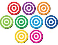 Teacher Created Resources Magnetic Accents, Targets (77208.0)