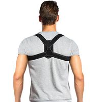 Posture Corrector,Posture Corrector Support Magnetic Back Shoulder Adjustable Brace Belt for Men Women Children(35-48in) (L)